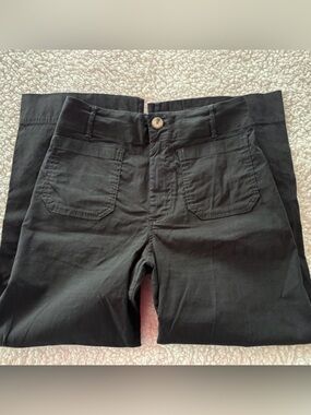 Maeve Black Ankle Crop Collette pants